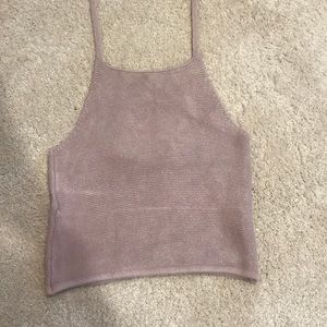 Light pink halter top
